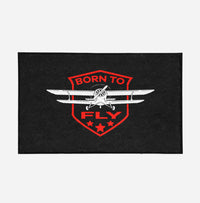 Thumbnail for Super Born To Fly Designed Door Mats