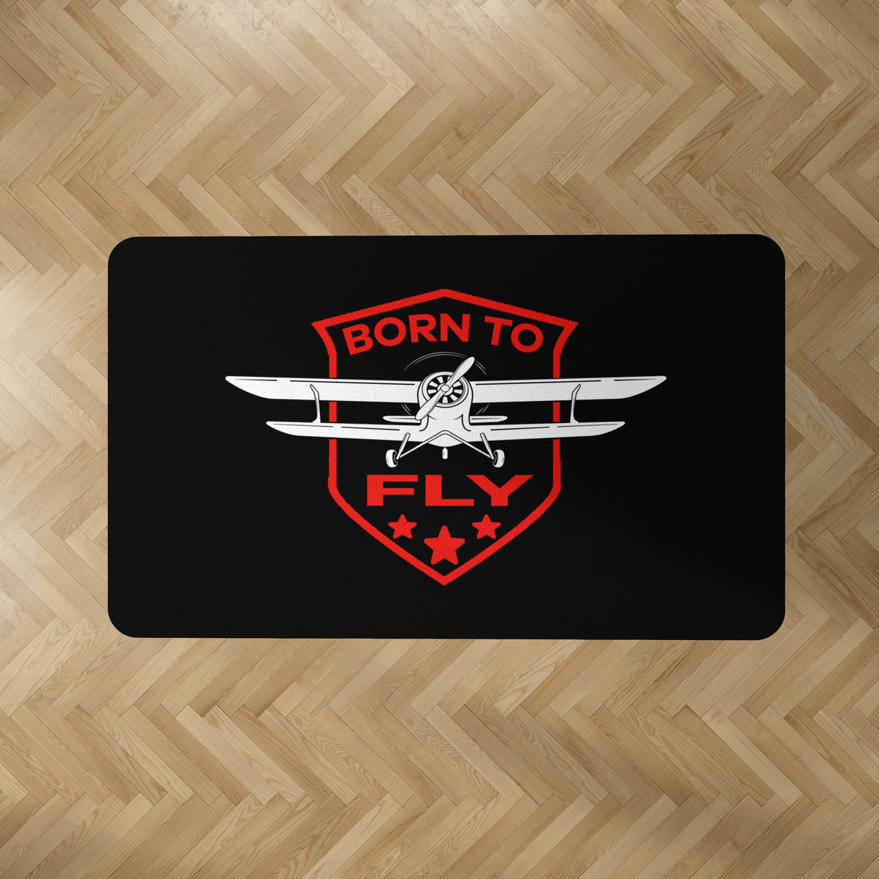 Born To Fly Designed Carpet & Floor Mats