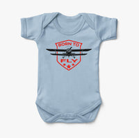 Thumbnail for Special Born To Fly Designed Baby Bodysuits