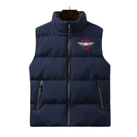 Thumbnail for Born To Fly Designed Designed Puffy Vests