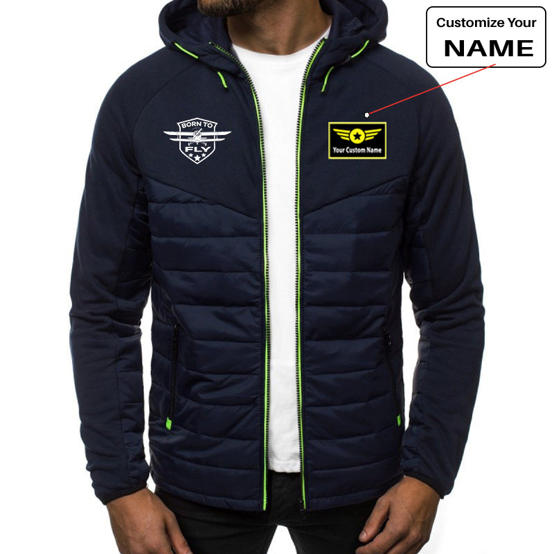 Born To Fly Designed Designed Sportive Jackets