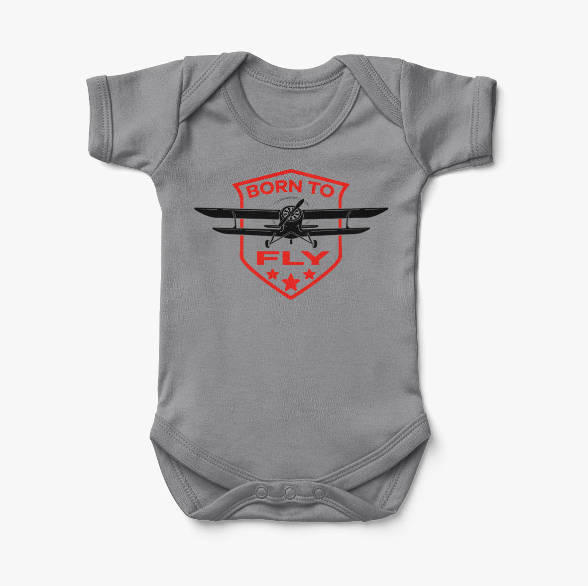Special Born To Fly Designed Baby Bodysuits