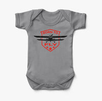 Thumbnail for Special Born To Fly Designed Baby Bodysuits