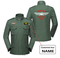 Thumbnail for Born To Fly Designed Designed Military Coats