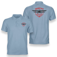 Thumbnail for Born To Fly Designed Designed Double Side Polo T-Shirts