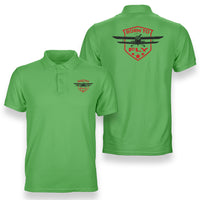 Thumbnail for Born To Fly Designed Designed Double Side Polo T-Shirts