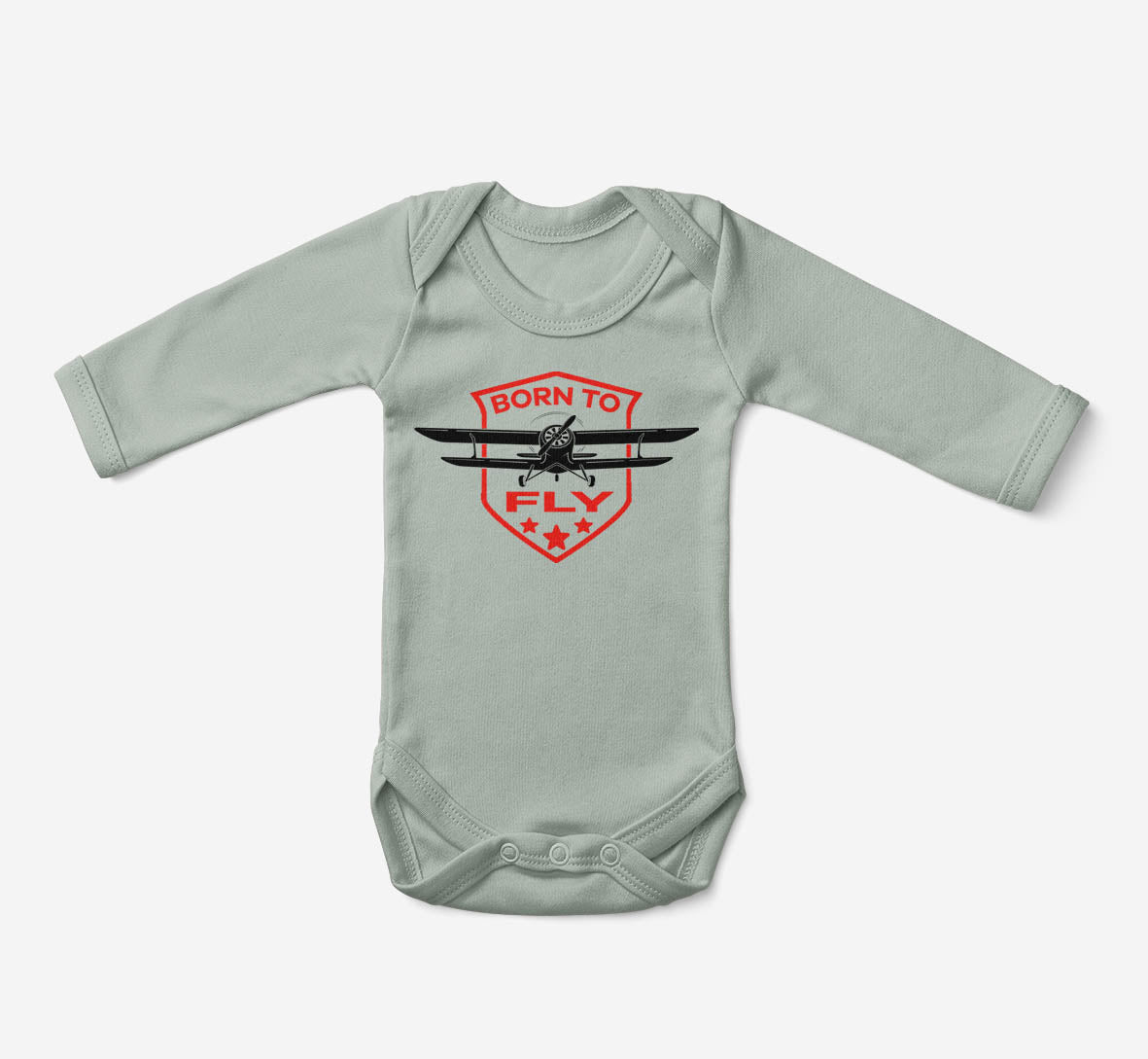 Special Born To Fly Designed Baby Bodysuits
