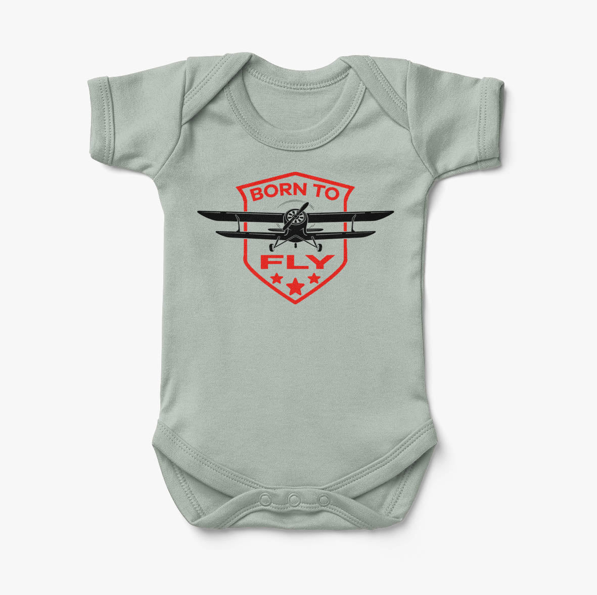 Special Born To Fly Designed Baby Bodysuits
