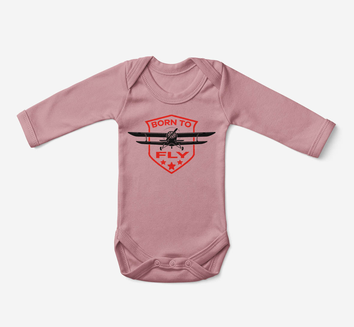 Special Born To Fly Designed Baby Bodysuits