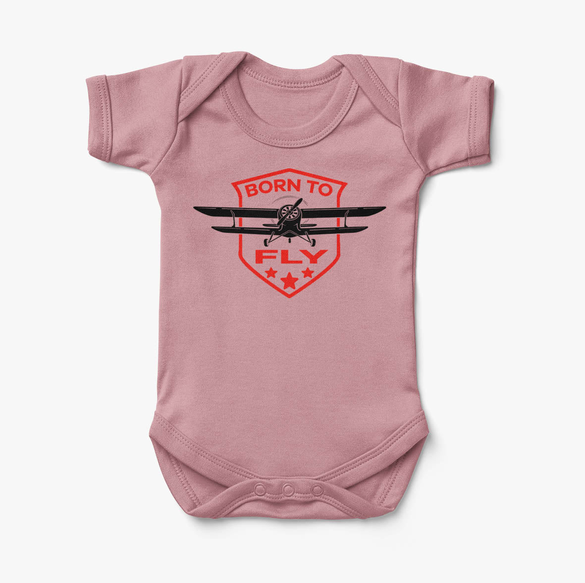 Special Born To Fly Designed Baby Bodysuits
