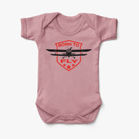Thumbnail for Special Born To Fly Designed Baby Bodysuits