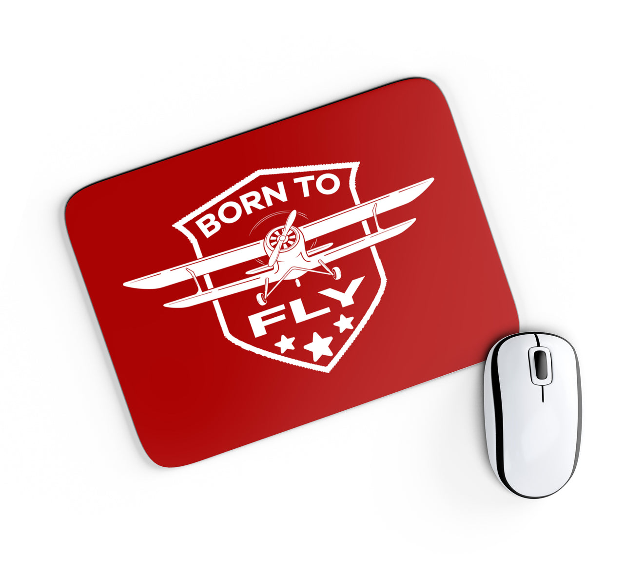 Born To Fly Designed Mouse Pads