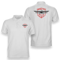 Thumbnail for Born To Fly Designed Designed Double Side Polo T-Shirts