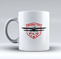 Thumbnail for Born To Fly Designed Mugs
