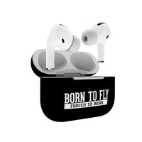 Thumbnail for Born To Fly Forced To Work Designed AirPods  Cases
