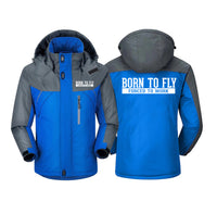 Thumbnail for Born To Fly Forced To Work Designed Thick Winter Jackets