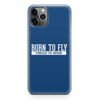 Thumbnail for Born To Fly Forced To Work Designed iPhone Cases