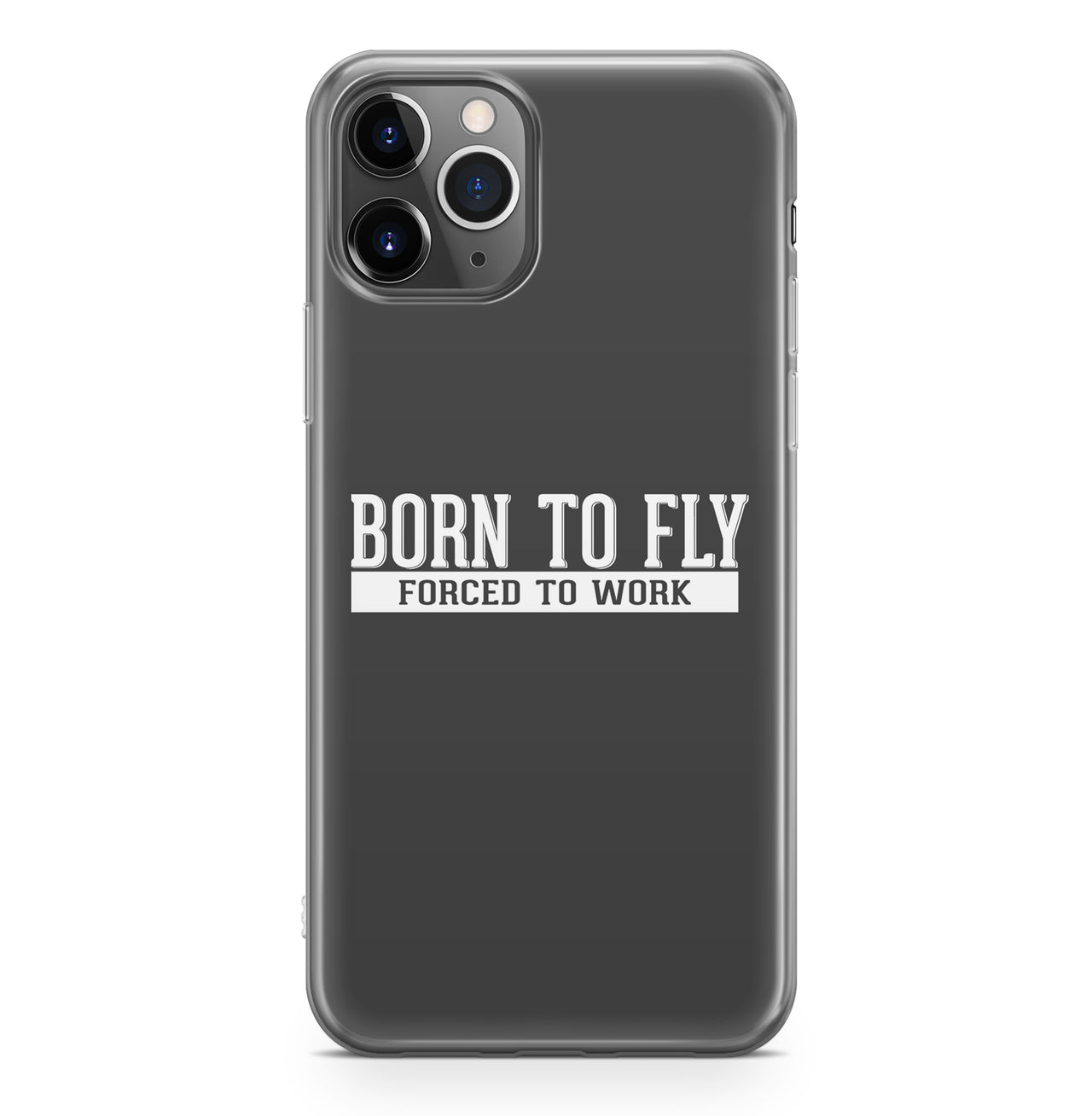 Born To Fly Forced To Work Designed iPhone Cases