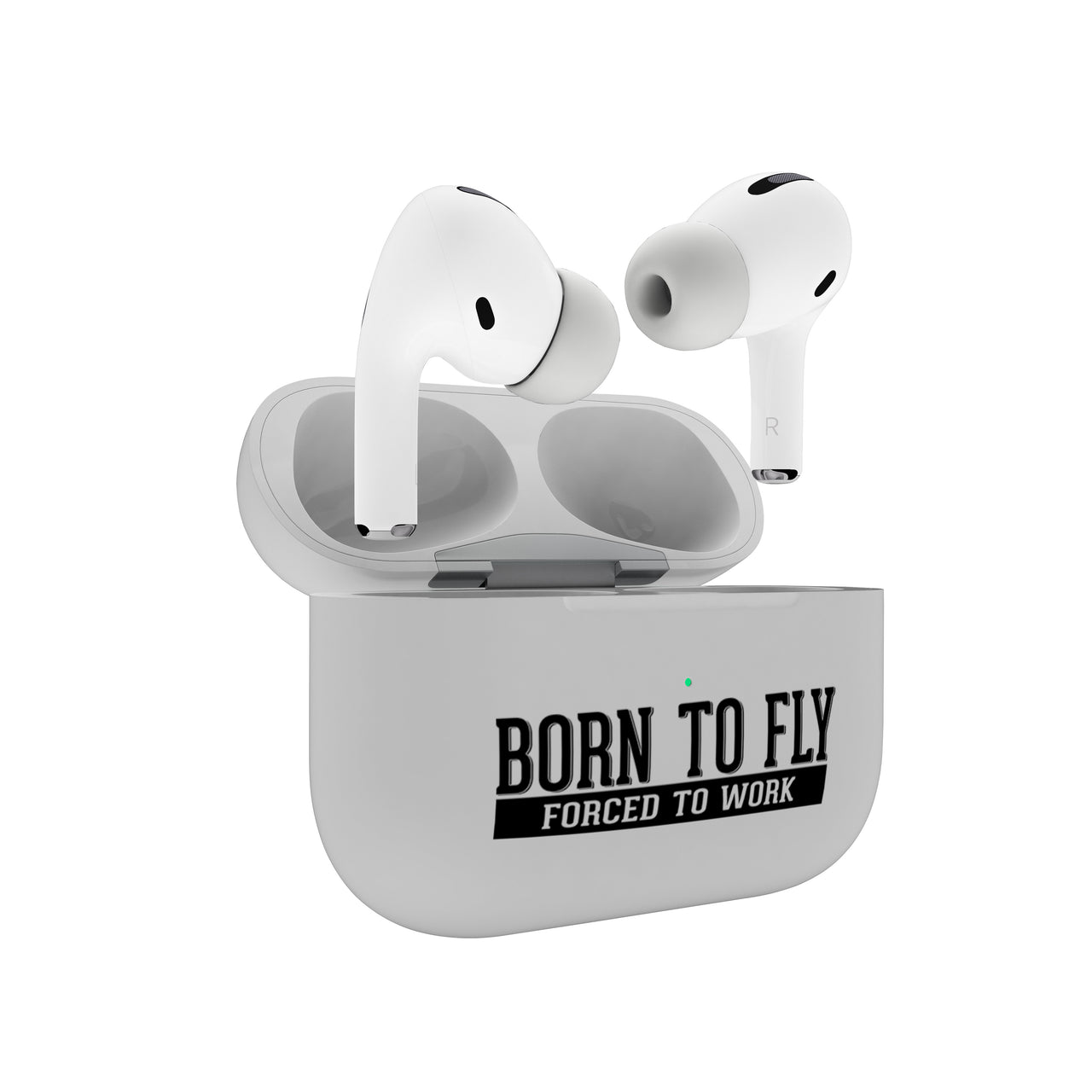 Born To Fly Forced To Work Designed AirPods "Pro" Cases