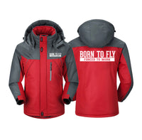 Thumbnail for Born To Fly Forced To Work Designed Thick Winter Jackets