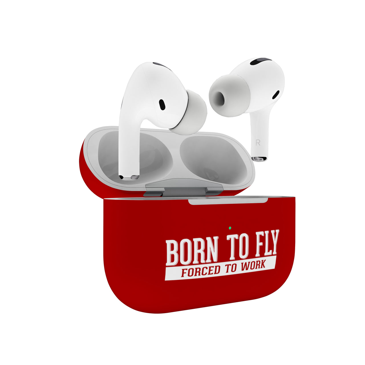 Born To Fly Forced To Work Designed AirPods "Pro" Cases