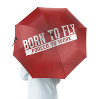 Thumbnail for Born To Fly Forced To Work Designed Umbrella