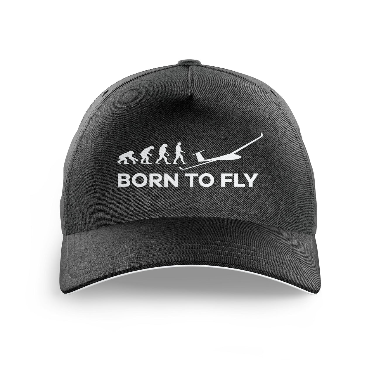 Born To Fly Glider Printed Hats