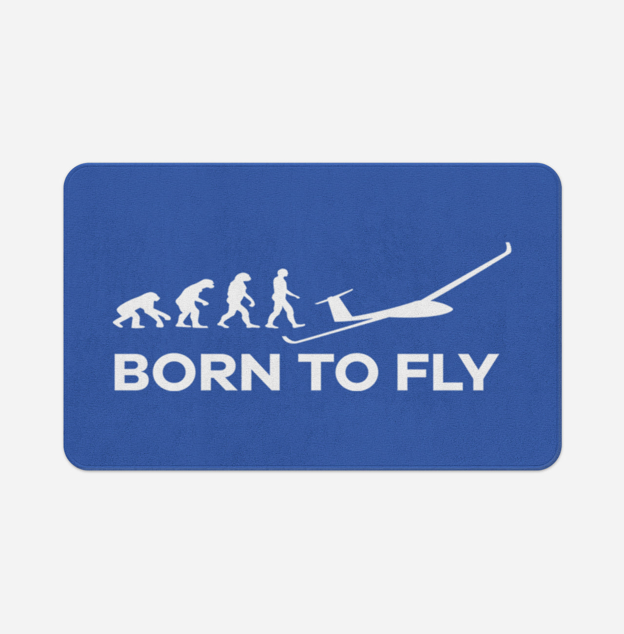 Born To Fly Glider Designed Bath Mats