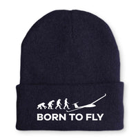 Thumbnail for Born To Fly Glider Embroidered Beanies