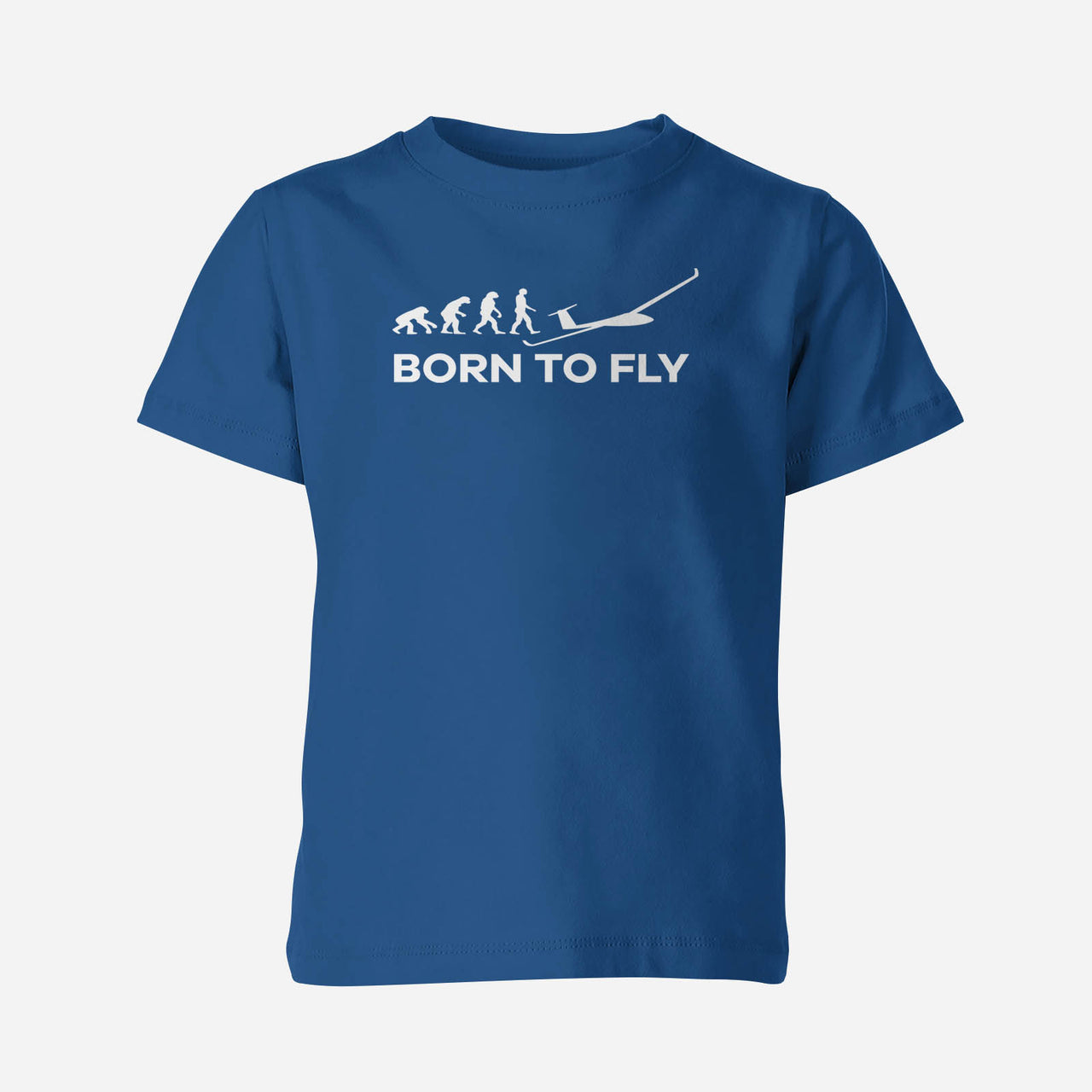 Born To Fly Glider Designed Children T-Shirts