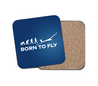 Thumbnail for Born To Fly Glider Designed Coasters