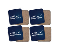 Thumbnail for Born To Fly Glider Designed Coasters