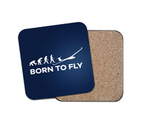 Thumbnail for Born To Fly Glider Designed Coasters
