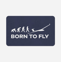 Thumbnail for Born To Fly Glider Designed Bath Mats