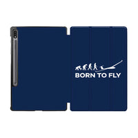 Thumbnail for Born To Fly Glider Designed Samsung Tablet Cases