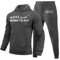 Thumbnail for Born To Fly Glider Designed Hoodies & Sweatpants Set