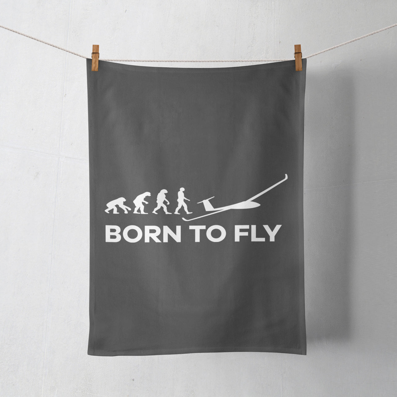Born To Fly Glider Designed Towels