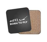 Thumbnail for Born To Fly Glider Designed Coasters