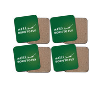 Thumbnail for Born To Fly Glider Designed Coasters