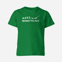 Thumbnail for Born To Fly Glider Designed Children T-Shirts