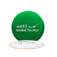 Thumbnail for Born To Fly Glider Designed Pins