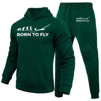 Thumbnail for Born To Fly Glider Designed Hoodies & Sweatpants Set