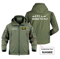Thumbnail for Born To Fly Glider Designed Military Jackets (Customizable)
