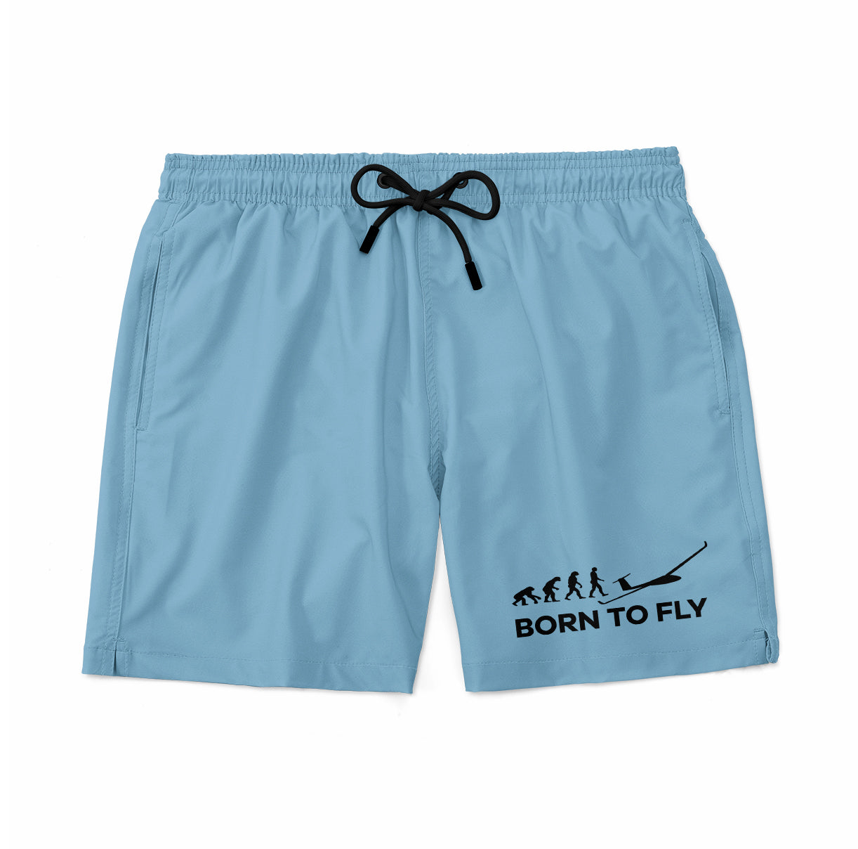 Born To Fly Glider Designed Swim Trunks & Shorts