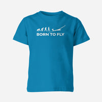 Thumbnail for Born To Fly Glider Designed Children T-Shirts