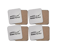 Thumbnail for Born To Fly Glider Designed Coasters