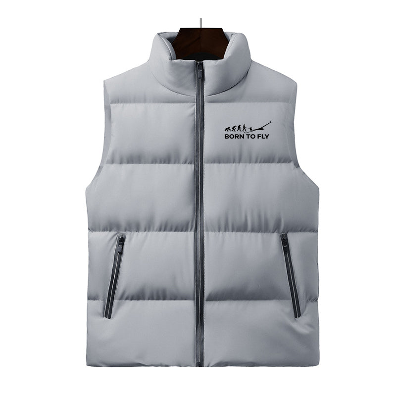Born To Fly Glider Designed Puffy Vests