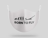 Thumbnail for Born To Fly Glider Designed Face Masks