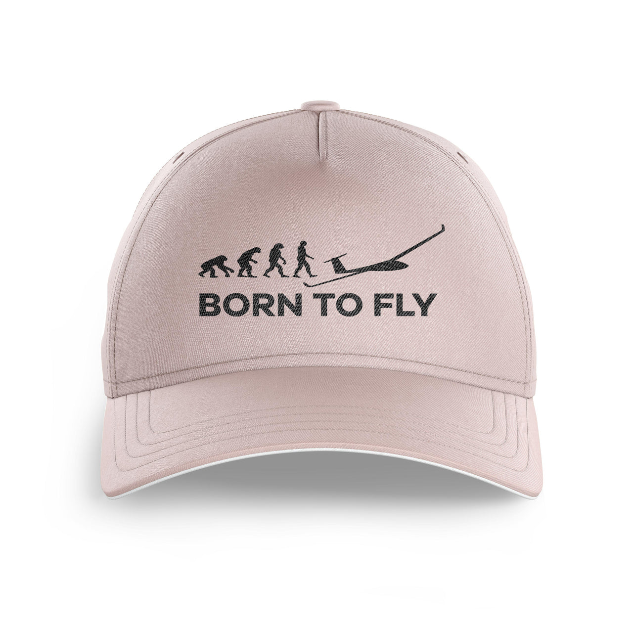 Born To Fly Glider Printed Hats