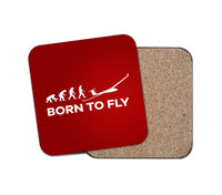 Thumbnail for Born To Fly Glider Designed Coasters